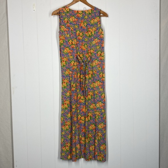 Vintage April Cornell Size Small Sleeveless Dress - Picture 2 of 8